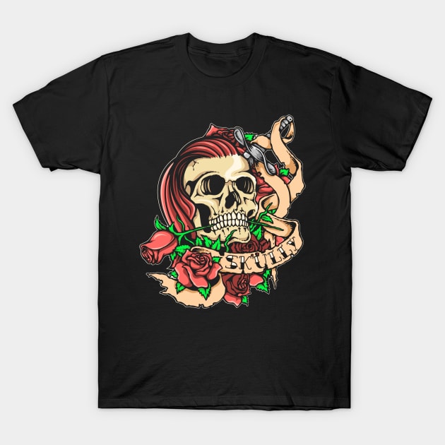 Skully T-Shirt by Punksthetic